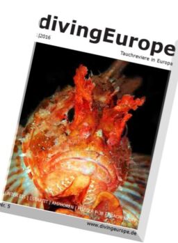 Diving Europe – Nr. 1, 2016