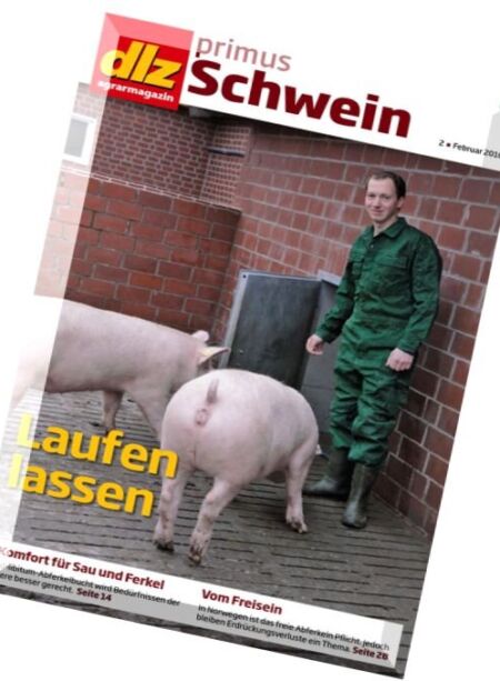 DLZ Primus Schwein – Februar 2016 Cover