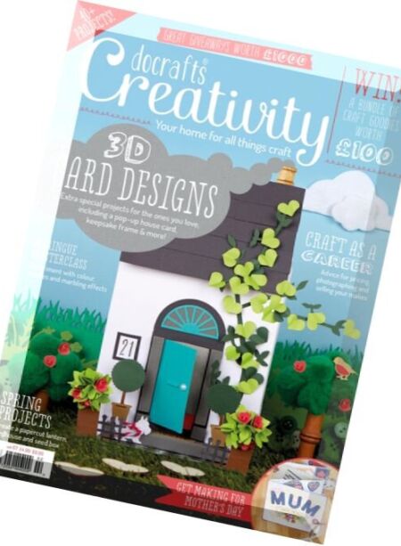 docrafts® Creativity – February 2016 Cover