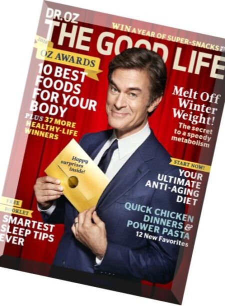 Dr. Oz Good Life – March 2016 Cover