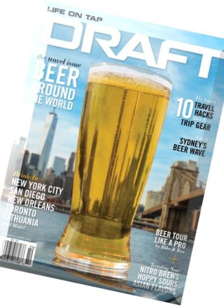 DRAFT Magazine – March-April 2016 Cover
