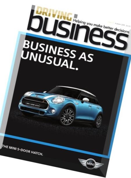 Driving Business – Autumn 2015 Cover