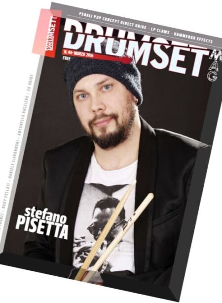 Drumset Mag – Marzo 2016 Cover