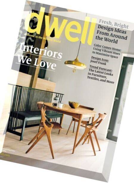 Dwell – March 2016 Cover