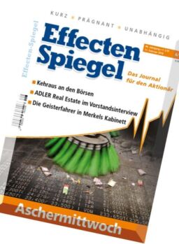 Effecten Spiegel – 11 Februar 2016