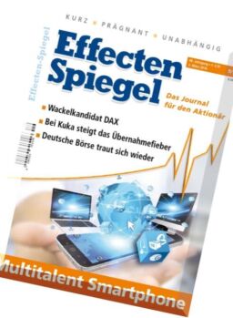 Effecten Spiegel – 3 Marz 2016