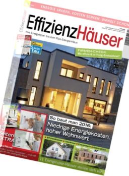 Effizienz Hauser – Februar-Marz 2016