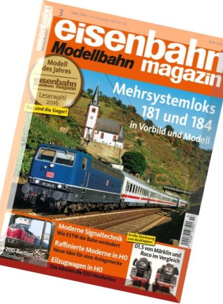 Eisenbahn Magazin – Marz 2016 Cover