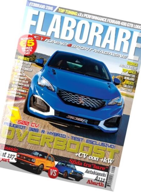 Elaborare GT Tuning & Sport – Febbraio 2016 Cover