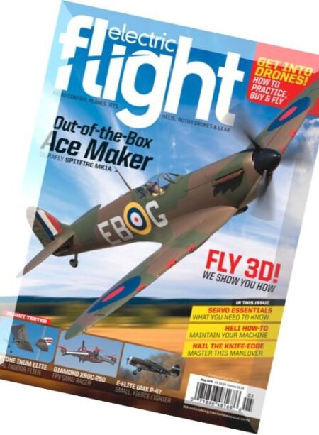 Electric Flight – May 2016 Cover