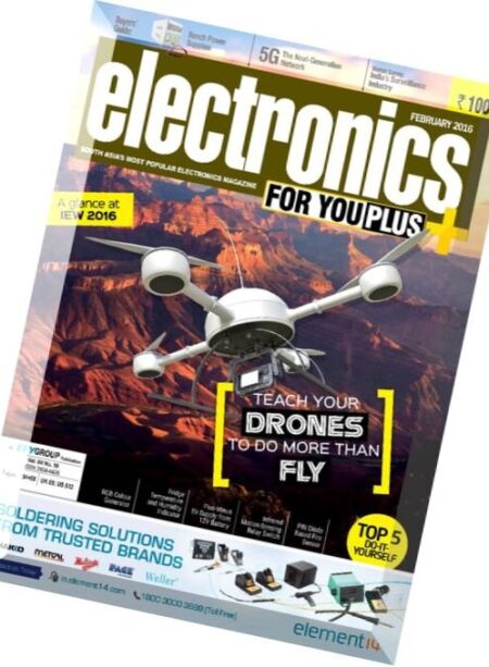 Electronics For You – February 2016 Cover