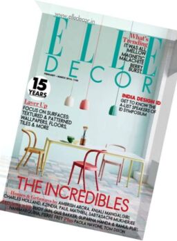 Elle Decor India – February-March 2016