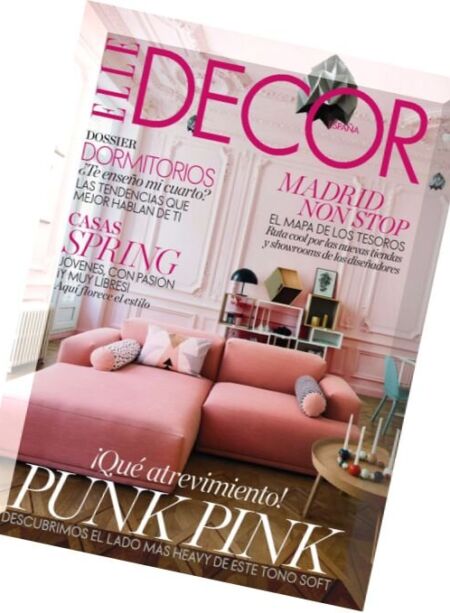 ELLE DECOR Spain – Marzo 2016 Cover