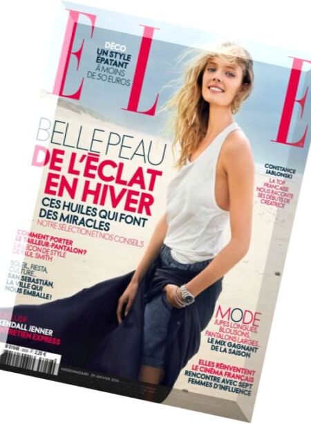 Elle France – 29 Janvier 2016 Cover