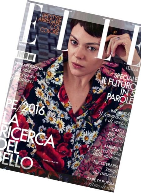 Elle Italia – Marzo 2016 Cover
