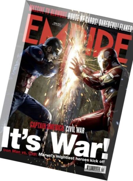 Empire UK – April 2016 Cover