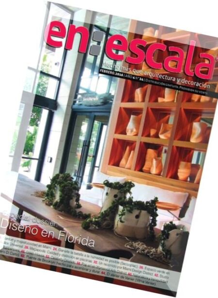 en escala – Febrero 2016 Cover