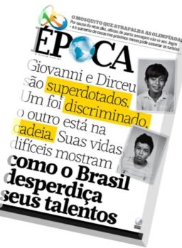Epoca Brasil – Ed. 922 – 15 de fevereiro de 2016