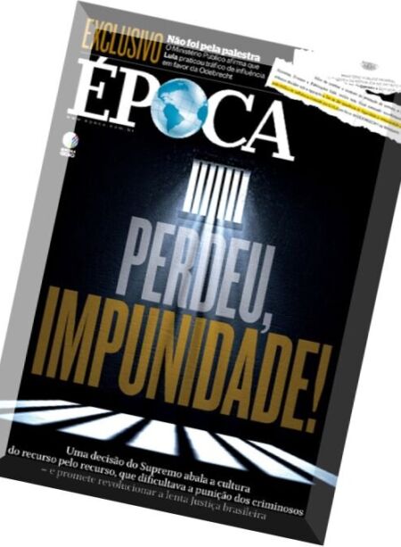 Epoca Brasil – Ed. 923 – 22 de fevereiro de 2016 Cover