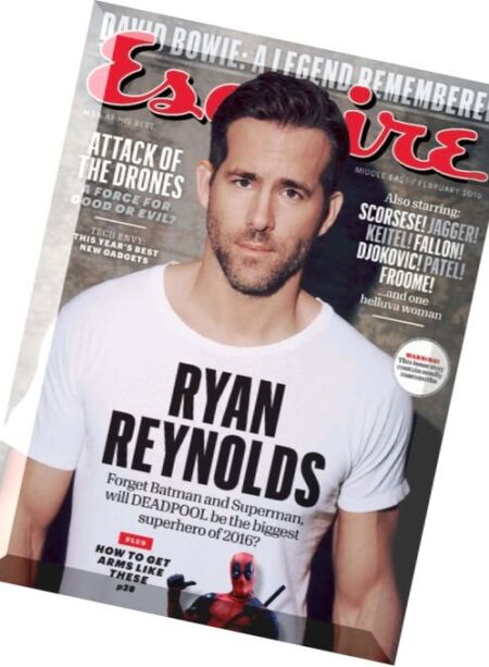 Esquire Middle East – February 2016 Cover