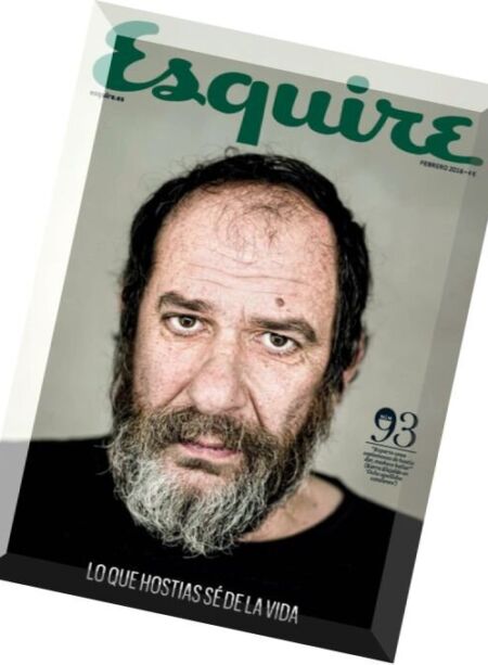 Esquire Spain – Febrero 2016 Cover