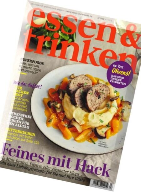 Essen und Trinken – Marz 2016 Cover