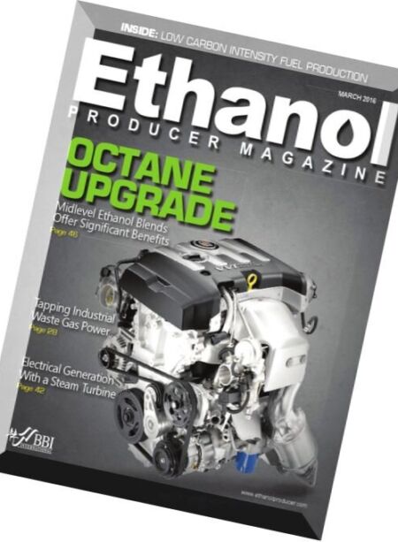 Ethanol Producer Magazine – March 2016 Cover