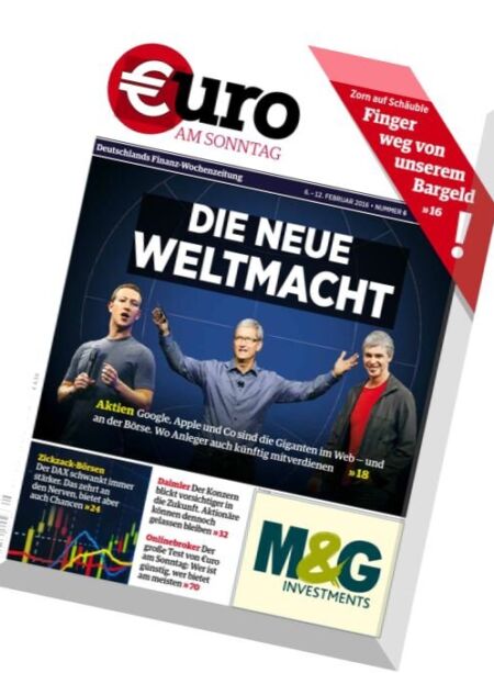 Euro am Sonntag – 6 Februar 2016 Cover