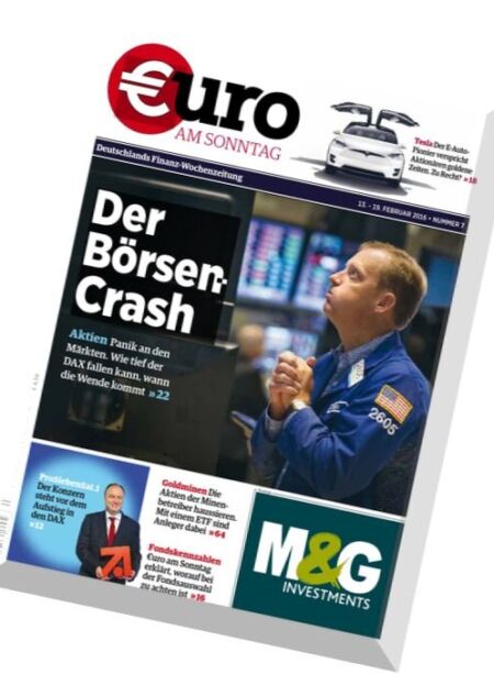 Euro am Sonntag Magazin – N 07, 13 Februar 2016 Cover