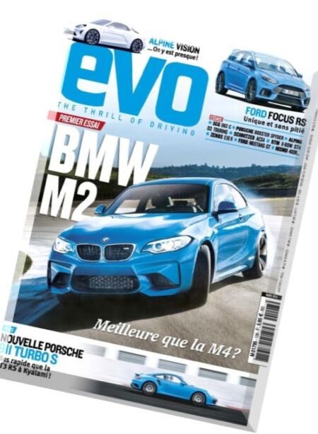 Evo France – Mars 2016 Cover