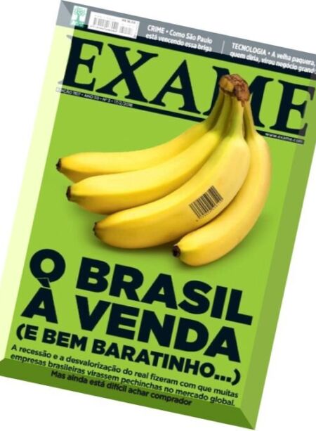 Exame Brasil – Ed. 1107 – 17 de fevereiro de 2016 Cover