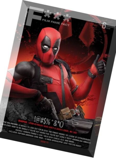 F – Issue 73, 2016 Cover