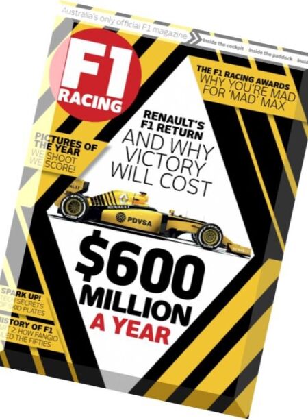 F1 Racing Australia – February 2016 Cover