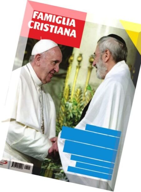 Famiglia Cristiana – 24 Gennaio 2016 Cover