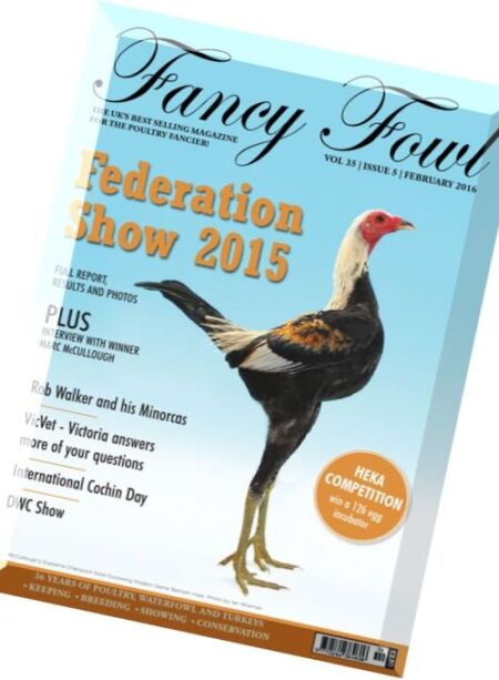 Fancy Fowl – February 2016 Cover