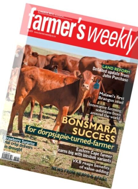 Farmer’s Weekly – 4 March 2016 Cover