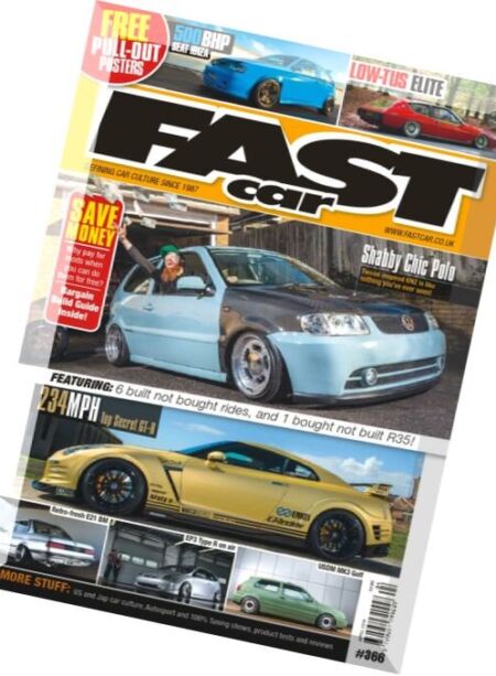 Fast Car – April 2016 Cover