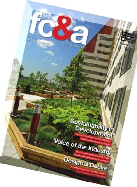 FC&A Future Constructor & Architect – February 2016 Cover