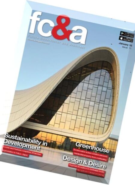 FC&A Future Constructor & Architect – January 2016 Cover