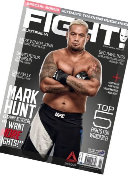Fight Australia – April-May 2016 Cover