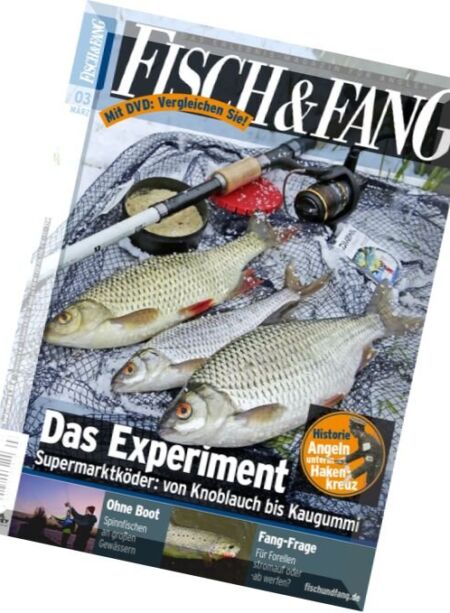 Fisch & Fang – Marz 2016 Cover