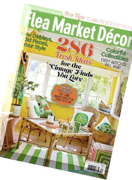 Flea Market Decor – March-April 2016 Cover