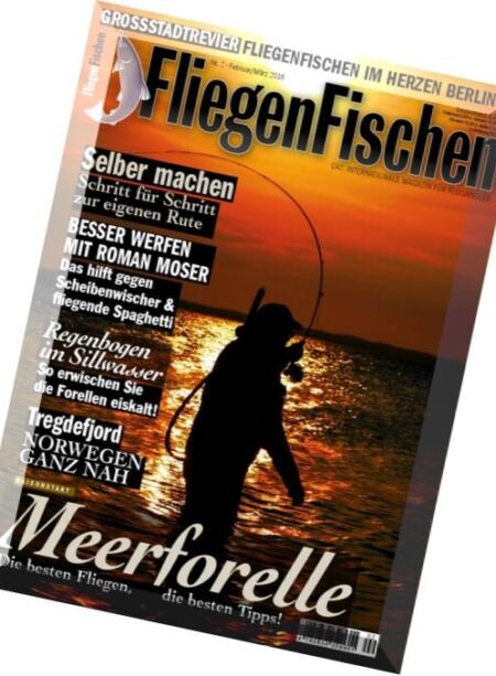 FliegenFischen – Februar-Marz 2016 Cover