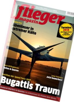 Fliegermagazin – Marz 2016