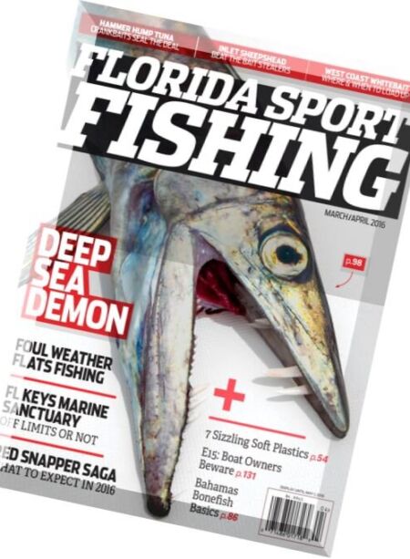 Florida Sport Fishing – March-April 2016 Cover