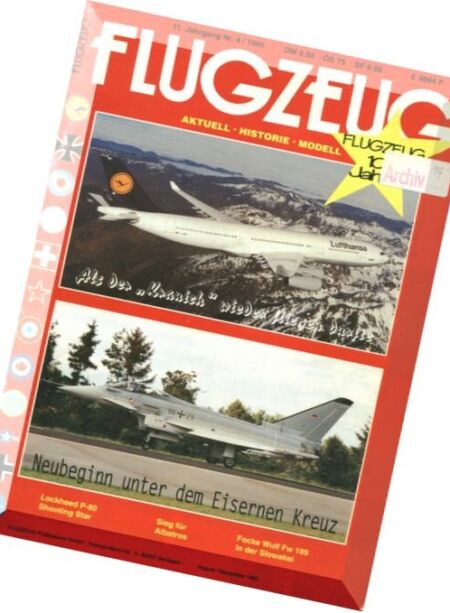 Flugzeug – 1995-04 Cover