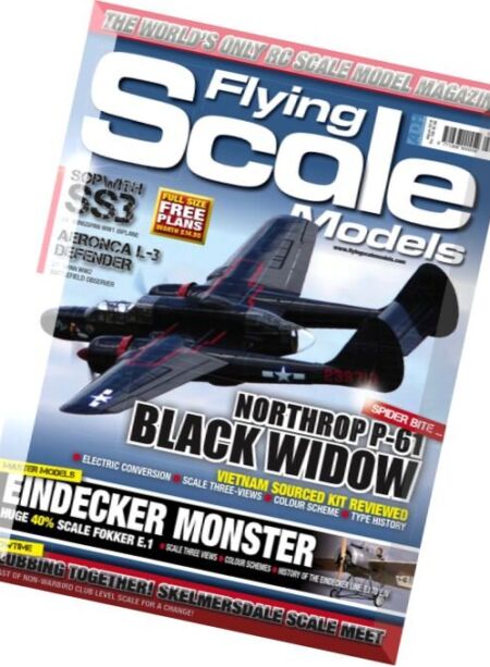 Flying Scale Models – March 2016 Cover