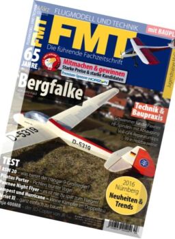 FMT Flugmodell und Technik – Marz 2016