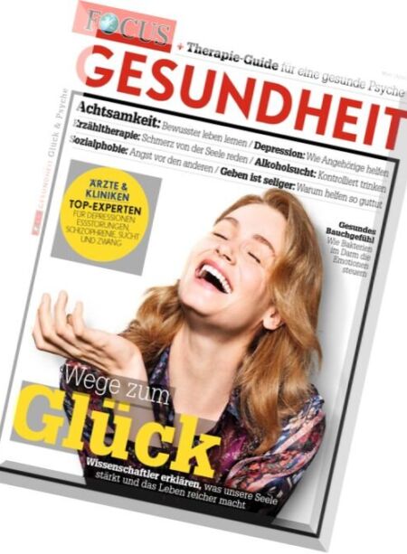 Focus Gesundheit – Marz-April 2016 Cover