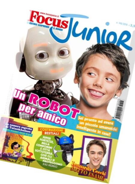 Focus Junior – Marzo 2016 Cover